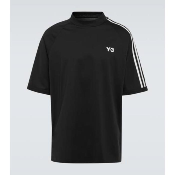 Y-3 남자티셔츠 로고 코튼 블렌드 져지 셔츠 24SS P00839215