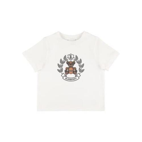 버버리 티셔츠 로고 프린트 코튼 져지 셔츠 24SS 78I-ZQE017_A1464