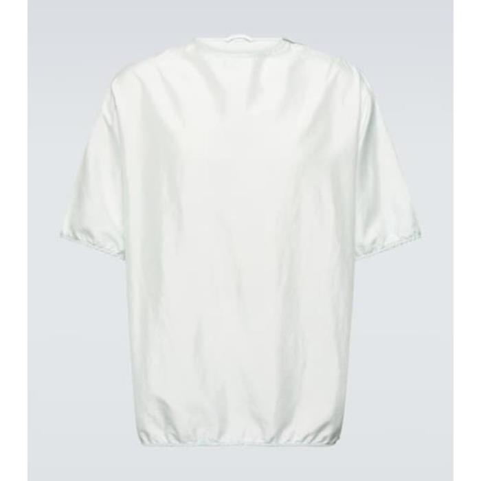 질샌더 남자티셔츠 블루종 실크 블렌드 셔츠 24SS P00734526