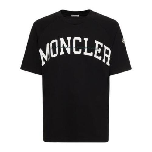 몽클레어 남자티셔츠 로고 프린트 코튼 져지 셔츠 24SS 78I-3EU031_999