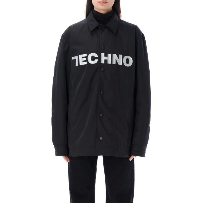 1017 테크노 프린트 셔츠 재킷