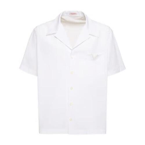 발렌티노 남자셔츠 숏 슬리브 코튼 셔츠 24SS 79I-3GS007_0BO