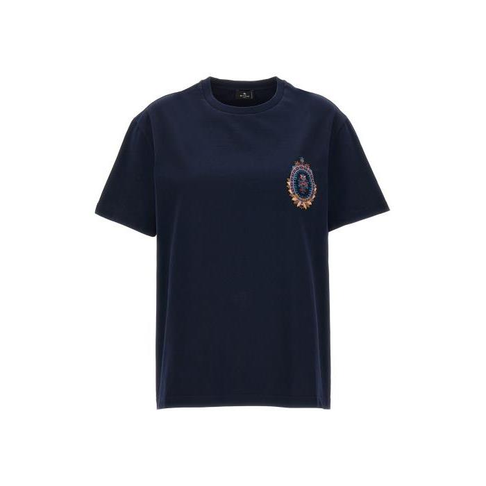 에트로 티셔츠 자수 셔츠 [FW23 24] BLUE 135369050200