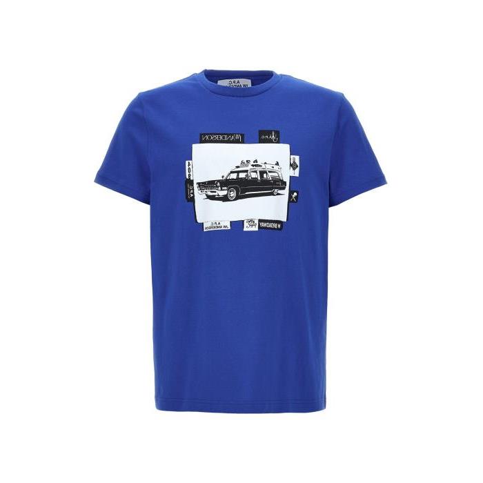 아페쎄 티셔츠 셔츠 A.P.C. 앤더슨 [FW23 24] BLUE COGVCM26281IAA