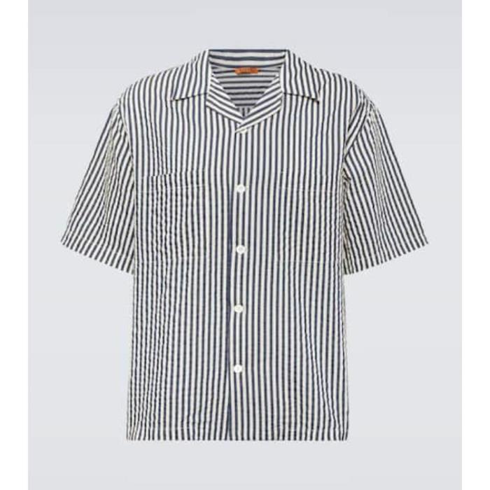 바레나베네치아 남자셔츠 코튼 실크 셔츠 24SS P00894129