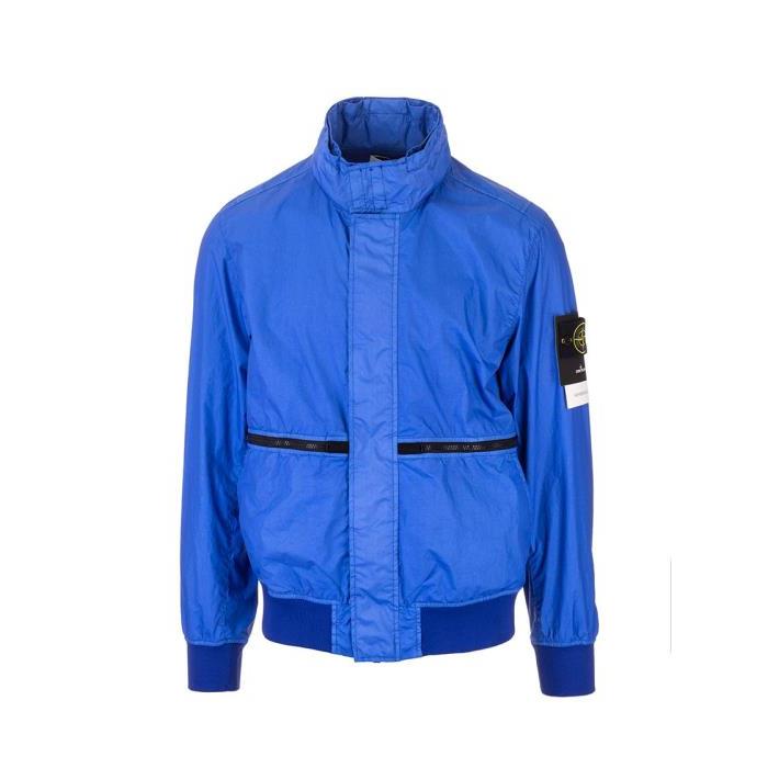 스톤아일랜드 로고 패치 퍼널 넥 재킷 24SS MO701540523