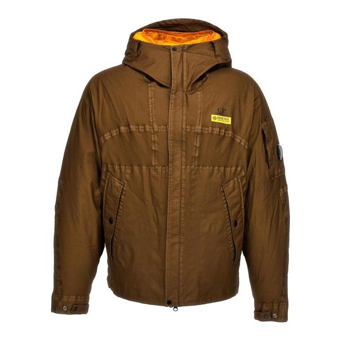 C P MPANY 회사 로고 프린트 후드 리버시블 재킷 남자자켓 24SS 15CMOW104A006366G 420