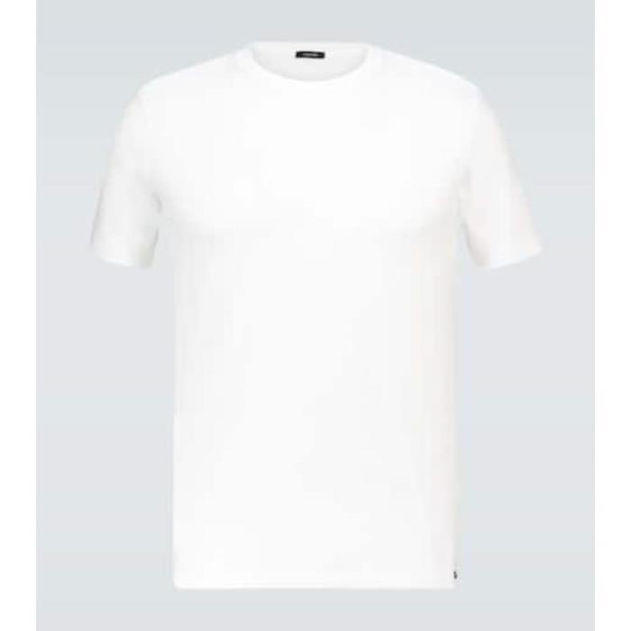 톰포드 남자티셔츠 코튼 크루넥 셔츠 24SS P00512331