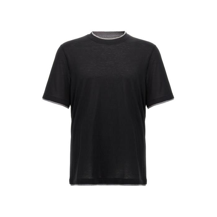 브루넬로쿠치넬리 남자티셔츠 레이어드 셔츠 [NEWSEASON] BLACK MD8217427CCB75