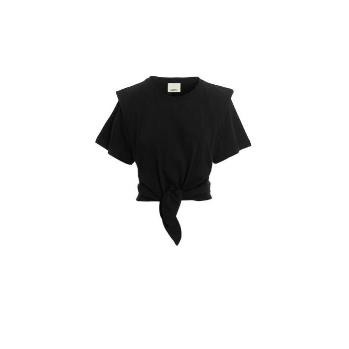 이자벨마랑 티셔츠 미디 셔츠 [NEWSEASON] BLACK 23PTS0042FAA1N41I01BK
