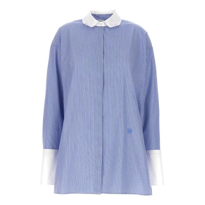 로에베 여자셔츠 디컨스트럭트 셔츠 [NEWSEASON] LIGHT BLUE S359Y05XBN5102