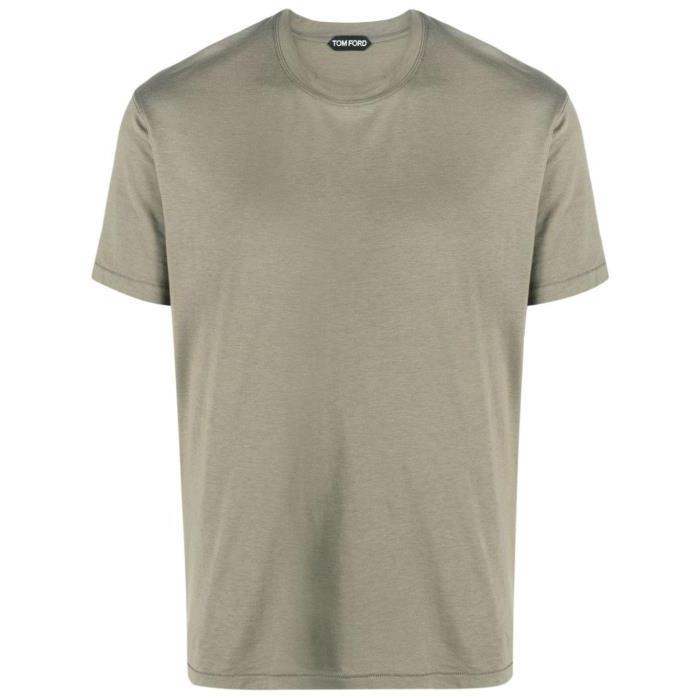 톰포드 남자티셔츠 밀리터리 그린 셔츠 24SS JCS004-JMT002S23FG345