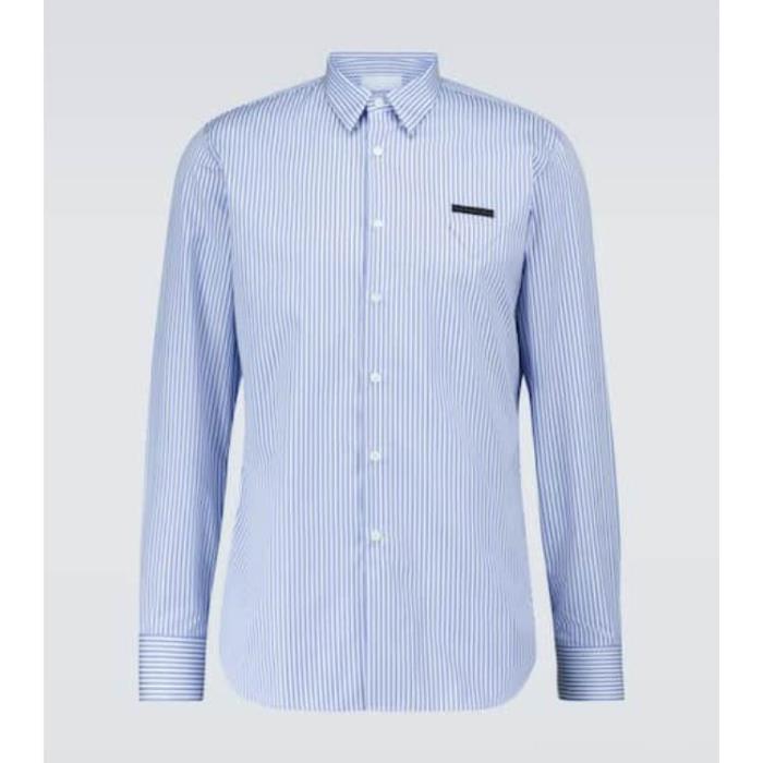 프라다 남자셔츠 롱 코튼 셔츠 24SS P00521859