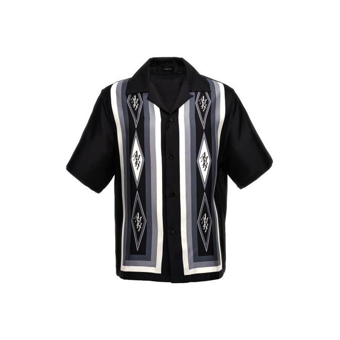아미리 남자셔츠 다이아몬드 볼링 셔츠 [NEWSEASON] BLACK PS24MSS006BLACK