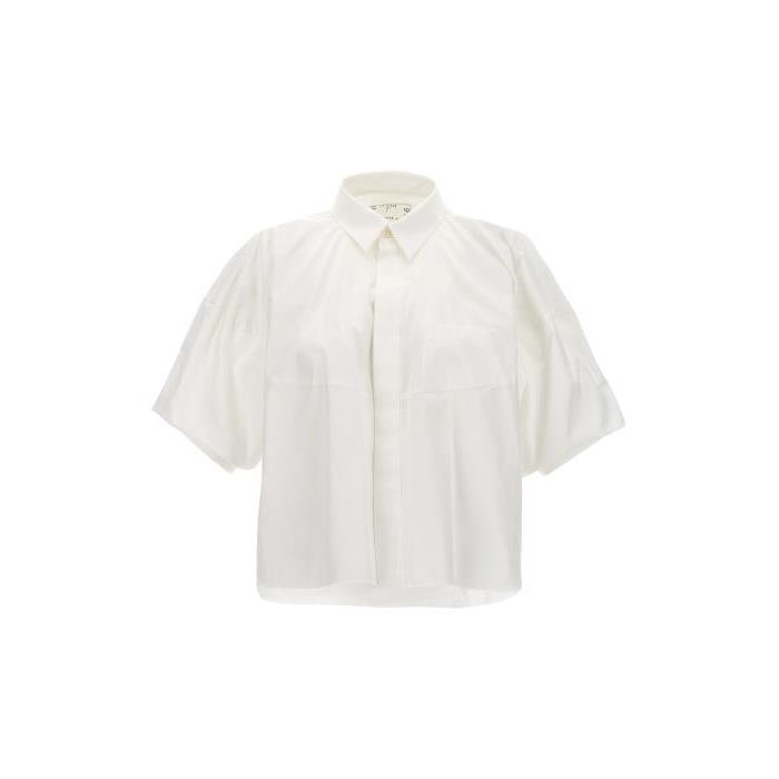 사카이 여자셔츠 포플린 셔츠 [NEWSEASON] WHITE 2407256151