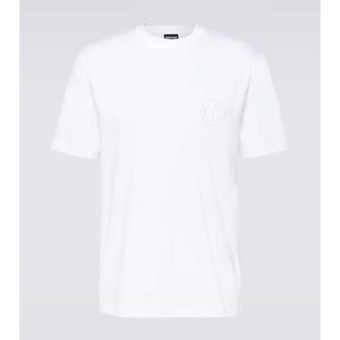 조르지오아르마니 남자티셔츠 코튼 져지 셔츠 24SS P00895935