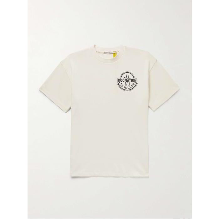 몽클레어 남자티셔츠 지니어스 JAY` 로고 프린트 코튼 져지 셔츠 포 24SS 1647597323629117