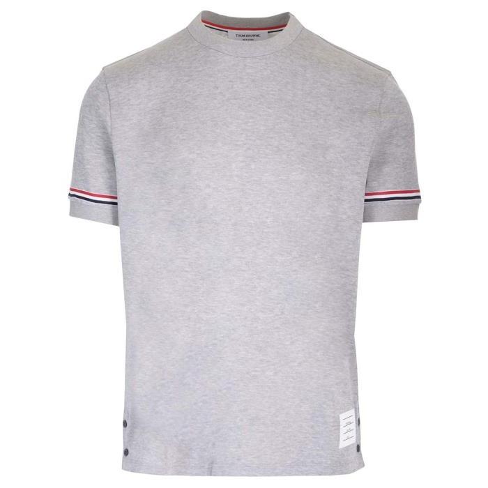 톰브라운 남자티셔츠 컴팩트 져지 셔츠 24SS MJS247A-J0129035