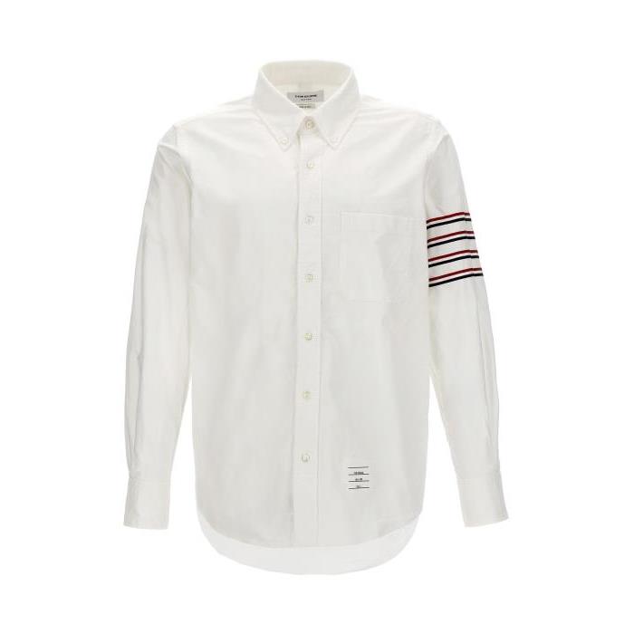 톰브라운 남자셔츠 스트레이트 핏 셔츠 [NEWSEASON] WHITE MWL395AF0313100