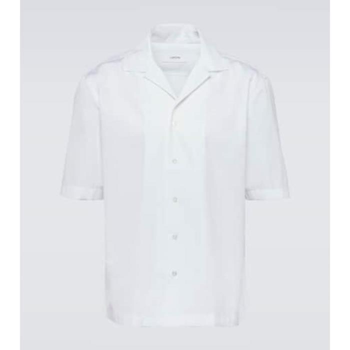 라르디니 남자셔츠 코튼 포플린 볼링 셔츠 24SS P00867041