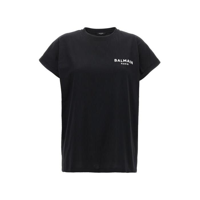 발망 티셔츠 플락 로고 셔츠 [SS2024] WHITE/BLACK CF1EF010BB01EAB