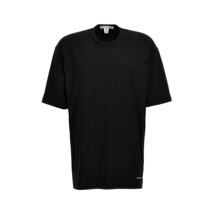 꼼데가르송 남자티셔츠 로고 프린트 셔츠 [NEWSEASON] BLACK FMT021S241