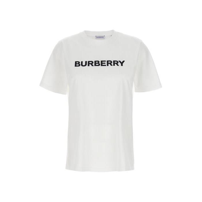 버버리 티셔츠 마고 셔츠 [SS2024] WHITE/BLACK 8080325WHITE