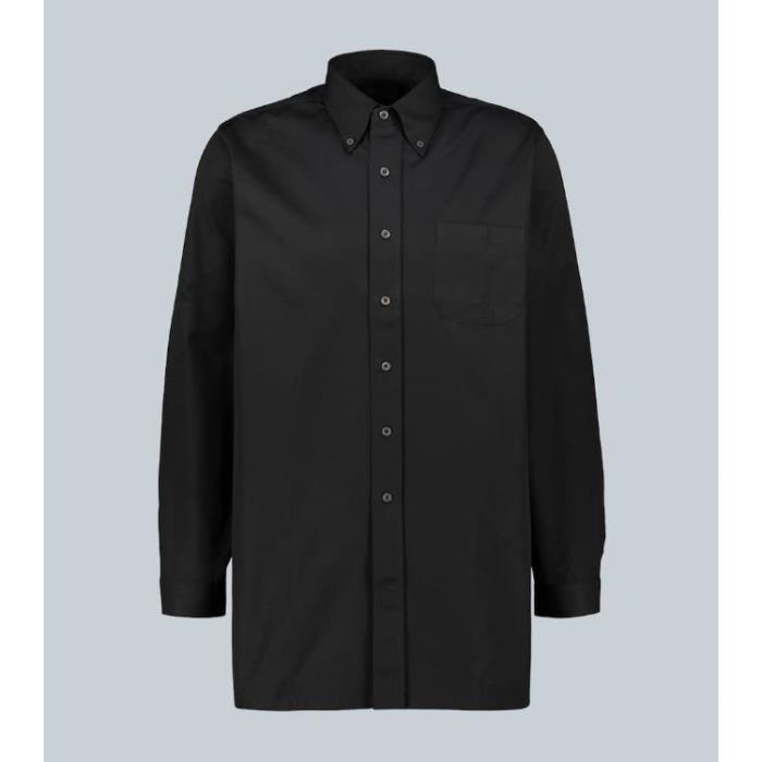 프라다 남자셔츠 포플린 코튼 셔츠 24SS P00450752