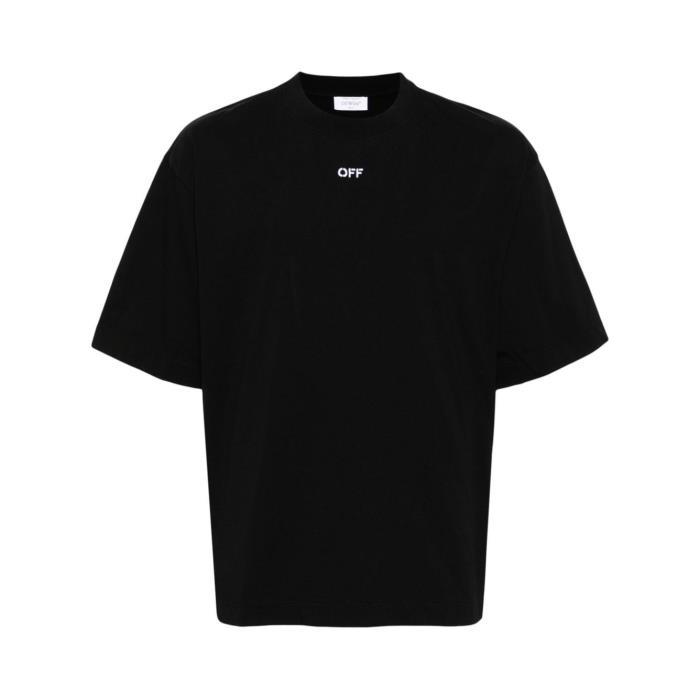 오프화이트 남자티셔츠 블랙 스크리블 셔츠 24SS OMAA120S24JER0051001