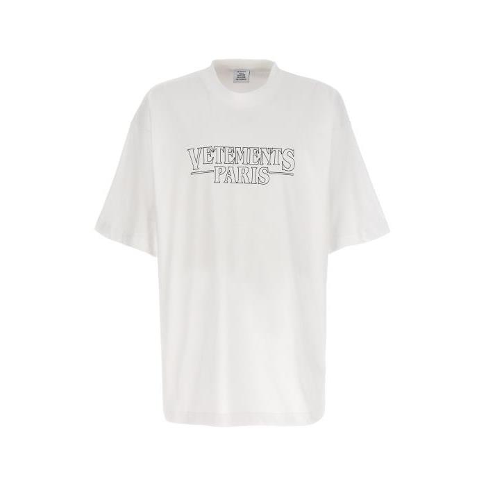 베트멍 티셔츠 로고 셔츠 [FW23 24] WHITE UE54TR330WWHITE