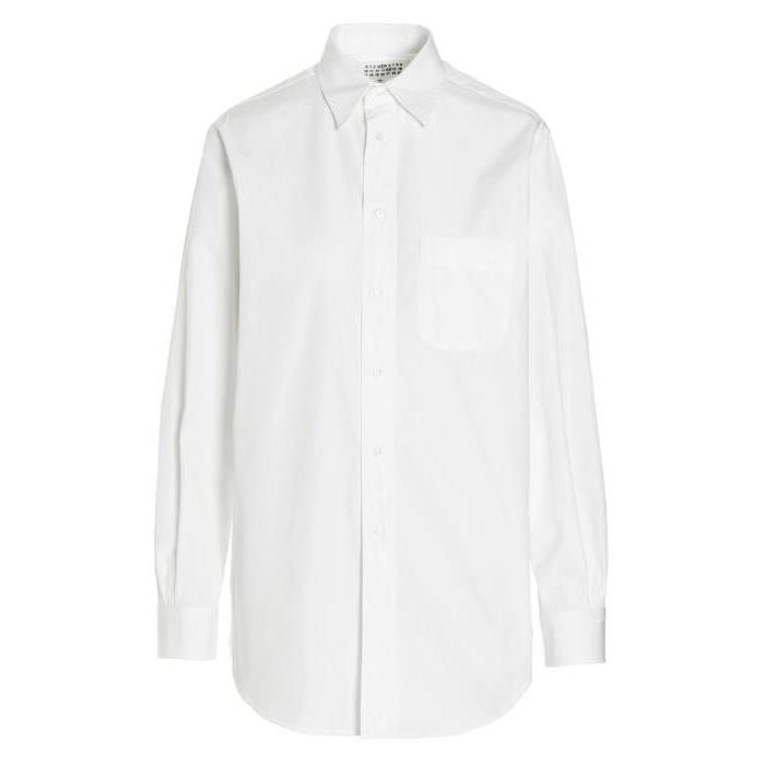 메종마르지엘라 여자셔츠 포플린 셔츠 [NEWSEASON] WHITE SI0DL0001S52245100