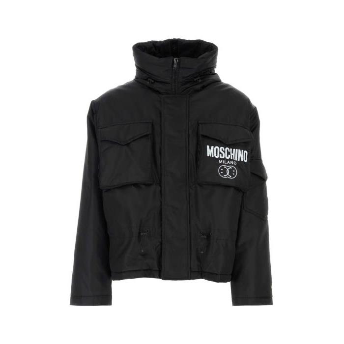 모스키노 드로스트링 패딩 재킷 남자자켓 24SS J06352015