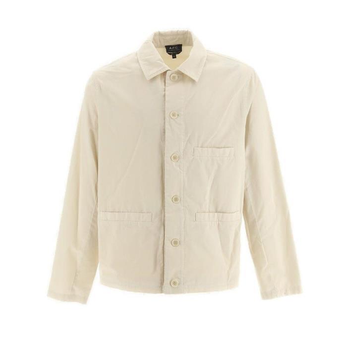 A P C 버튼 롱 슬리브 셔츠 재킷 남자자켓 24SS COEPYH02783 AAD