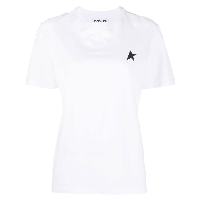 골든구스 티셔츠 `Star` 셔츠 24SS GWP01220.P000593.10364 OPTIC WHITE/BLACK