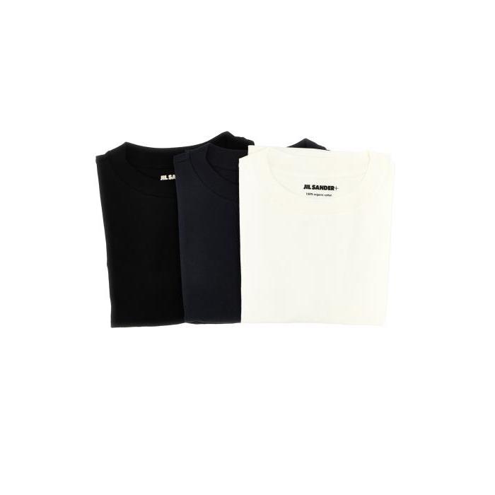 질샌더 남자티셔츠 3팩 로고 패치 셔츠 [SS2024] MULTICOLOR J47GC0001JTN254000