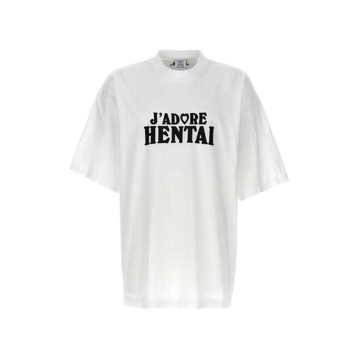 베트멍 티셔츠 셔츠 [NEWSEASON] WHITE/BLACK UE64TR260WWHITE