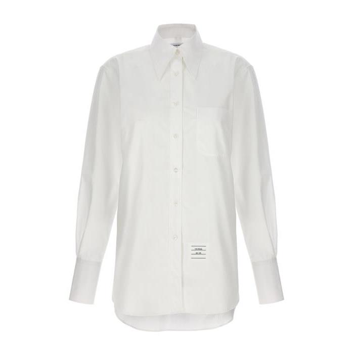톰브라운 여자셔츠 포인트 카라 셔츠 [NEWSEASON] WHITE FLL169A03113100