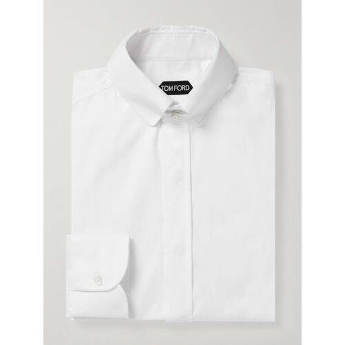 톰포드 남자셔츠 슬림 핏 코튼 포플린 셔츠 포 24SS 1647597323214718