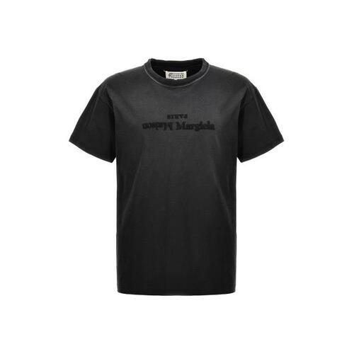 메종마르지엘라 남자티셔츠 로고 셔츠 [NEWSEASON] GRAY S51GC0526S20079970