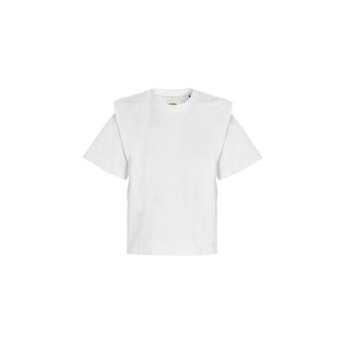 이자벨마랑 티셔츠 미디 셔츠 [SS2023] WHITE 23PTS0042FAA1N41I20WH