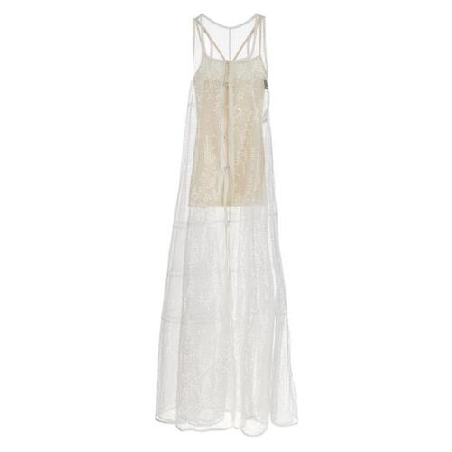 자크뮈스 원피스 로브 드레스 [FW23 24] WHITE 23H233DR068WHITE
