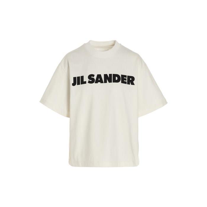 질샌더 티셔츠 로고 프린트 셔츠 [NEWFW24 25] WHITE/BLACK J02GC0001J45148102