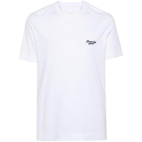 지방시 남자티셔츠 슬림 핏 셔츠 24SS BM716G3YM8 100 WHITE