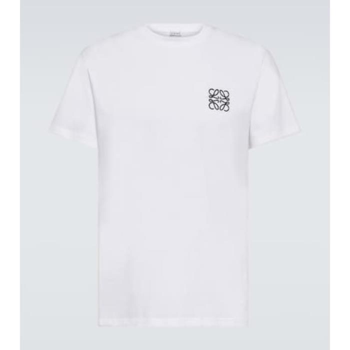 로에베 남자티셔츠 아나그램 코튼 져지 셔츠 24SS P00840246