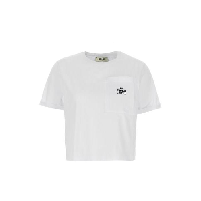 펜디 티셔츠 로마 셔츠 [SS2024] WHITE FS9619ANQSF0ZNM